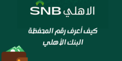 كيف أعرف رقم المحفظة البنك الأهلي؟ واهم خطوات فتح محفظة في البنك الاهلي 